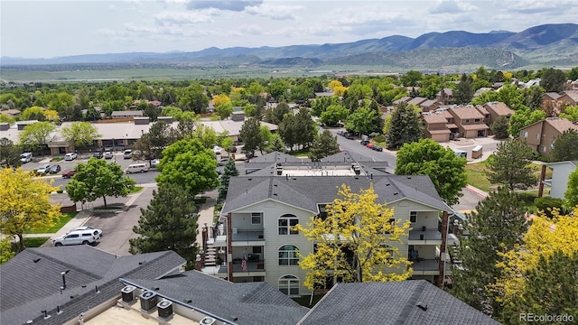 1670 S Deframe St Unit C2, Lakewood, CO 80228 - aerial view of residential area with mountains