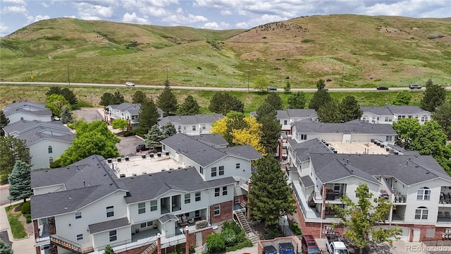 1670 S Deframe St Unit C2, Lakewood, CO 80228 - aerial view of residential area featuring a mountainous background