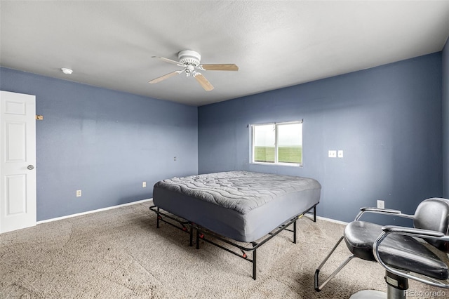 27190 Private Road 139, Agate, CO 80101 - bedroom featuring carpet flooring and ceiling fan