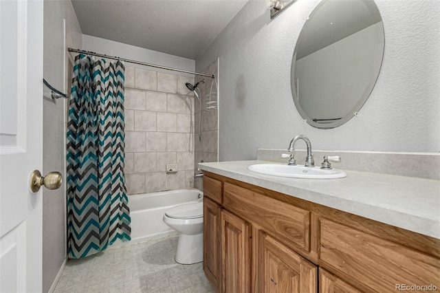 27190 Private Road 139, Agate, CO 80101 - full bath featuring vanity, shower / bath combo, and tile patterned floors
