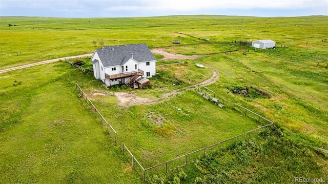 27190 Private Road 139, Agate, CO 80101 - aerial view of sparsely populated area featuring agricultural land