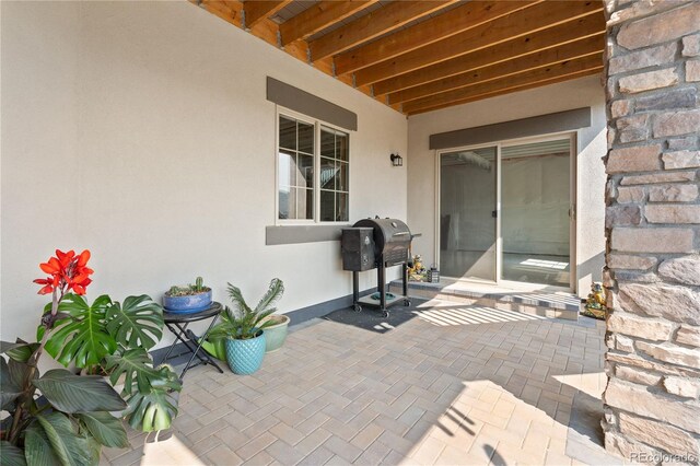 3147 S Quaker St, Morrison, CO 80465 - view of patio featuring grilling area