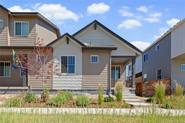 6129 Zebulon Pl, Timnath, CO 80547 - view of front facade with a porch