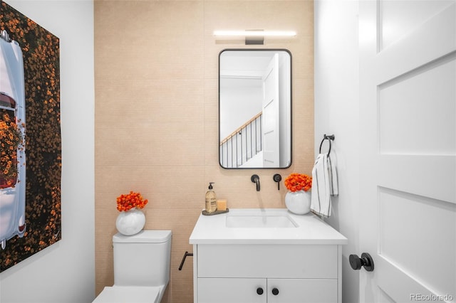 2926 S Cherokee St, Englewood, CO 80110 - bathroom featuring vanity and toilet