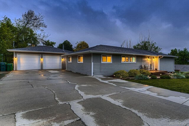 1100 E Harvey St, Castle Rock, CO 80108 - view of ranch-style home