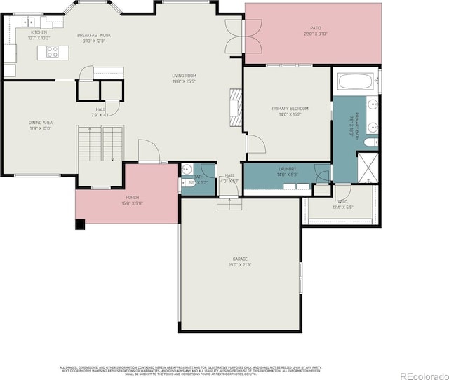 13806 E Chenango Dr, Aurora, CO 80015 - room layout