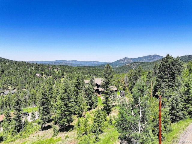 30889 Manitoba Dr, Evergreen, CO 80439 - mountain view with a forest