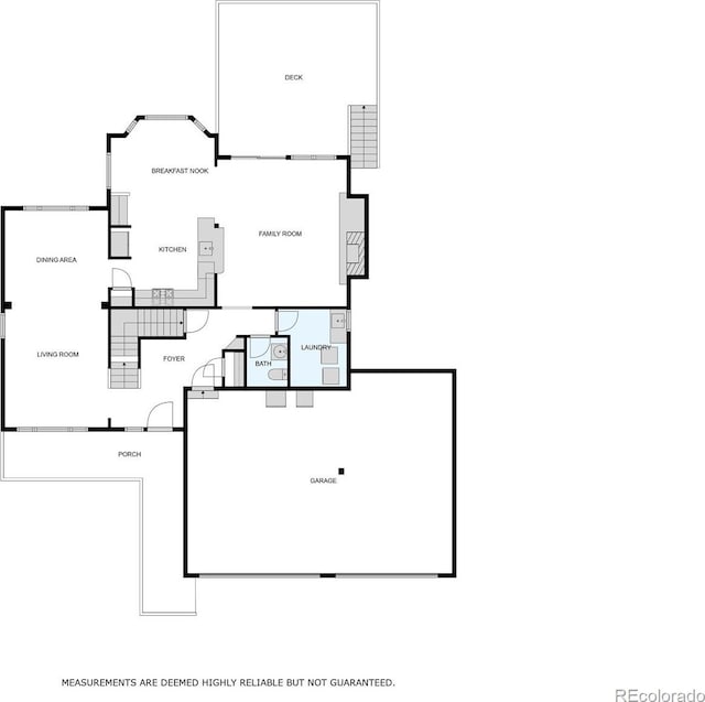 30889 Manitoba Dr, Evergreen, CO 80439 - view of home floor plan