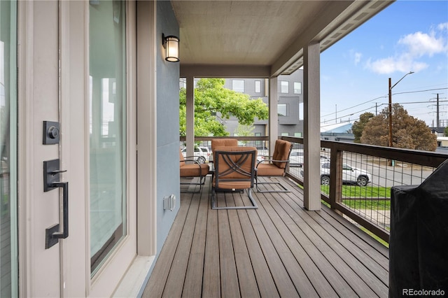 4184 Kalamath St, Denver, CO 80211 - view of wooden terrace