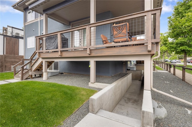 4184 Kalamath St, Denver, CO 80211 - rear view of house featuring stairs