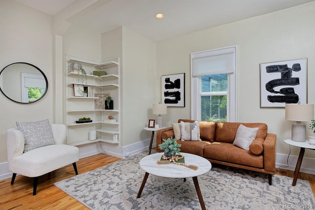 2527 W Dunkeld Pl, Denver, CO 80211 - living room with wood finished floors and baseboards