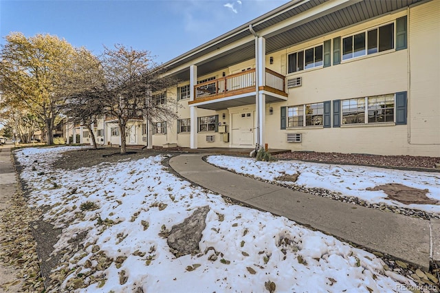 4940 E Donald Ave Unit 8, Denver, CO 80222 - view of snow covered building