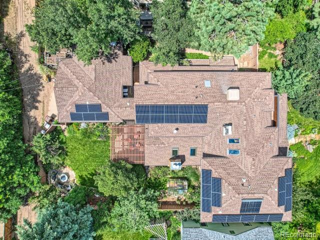 3135 11th St, Boulder, CO 80304 - aerial view of property and surrounding area