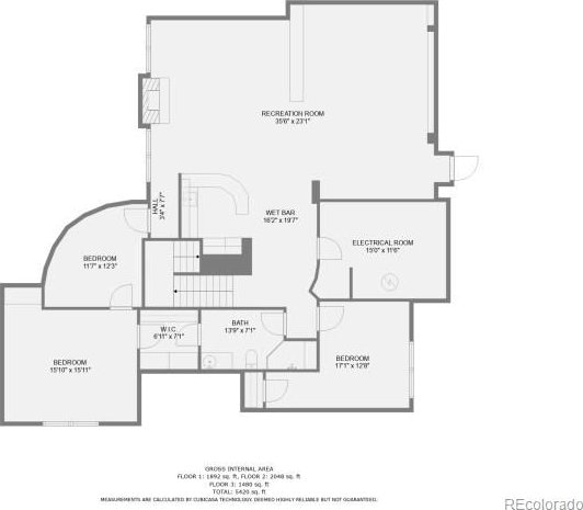 3135 11th St, Boulder, CO 80304 - home floor plan