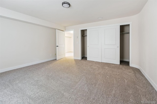 3533 Saguaro Cir, Colorado Springs, CO 80925 - unfurnished bedroom with light colored carpet and a closet