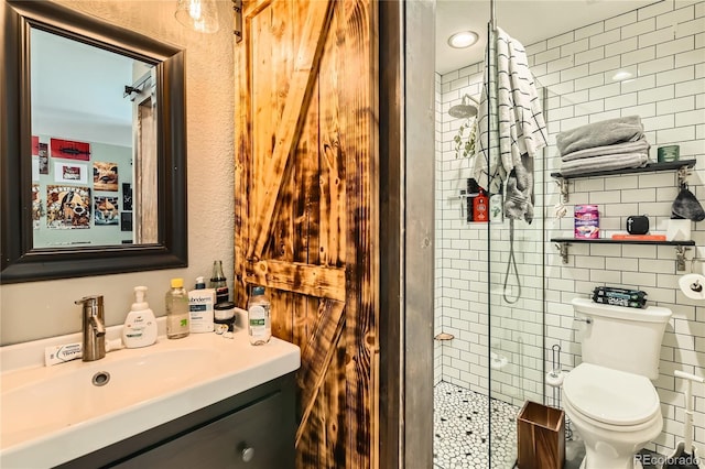 6213 Willow Ln, Boulder, CO 80301 - full bathroom featuring a stall shower and vanity