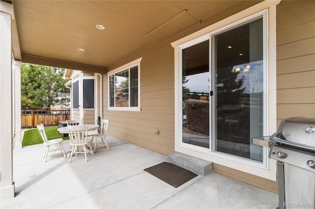 2724 Rising Moon Way, Castle Rock, CO 80109 - view of patio featuring a grill