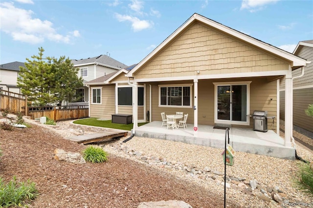2724 Rising Moon Way, Castle Rock, CO 80109 - back of house with a patio