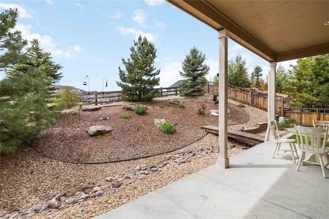 2724 Rising Moon Way, Castle Rock, CO 80109 - view of yard with a patio area and outdoor dining area