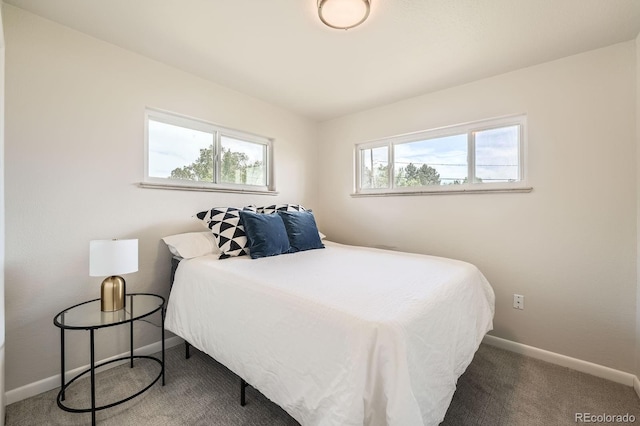 14505 W 52nd Ave, Arvada, CO 80002 - bedroom featuring multiple windows, baseboards, and carpet floors