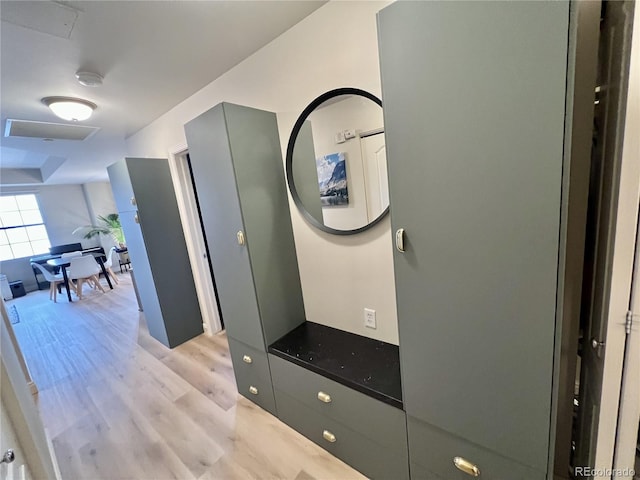 300 W 11th Ave Unit 10D, Denver, CO 80204 - hallway with light wood-type flooring