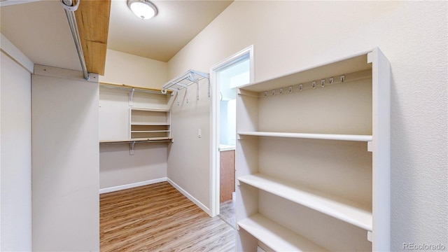 11374 Xavier Dr Unit 202, Westminster, CO 80031 - walk in closet featuring wood finished floors