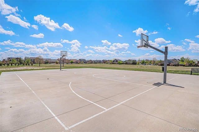 26267 E 3rd Ave, Aurora, CO 80018 - view of basketball court featuring community basketball court and a yard