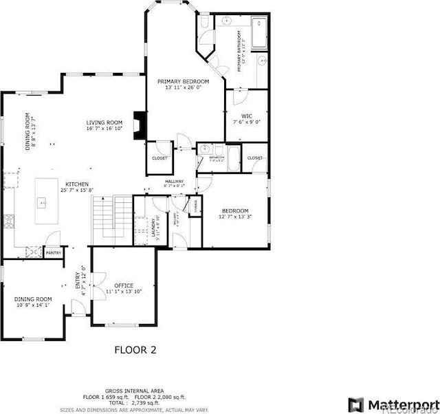 21972 E Allenspark Dr, Aurora, CO 80016 - home floor plan