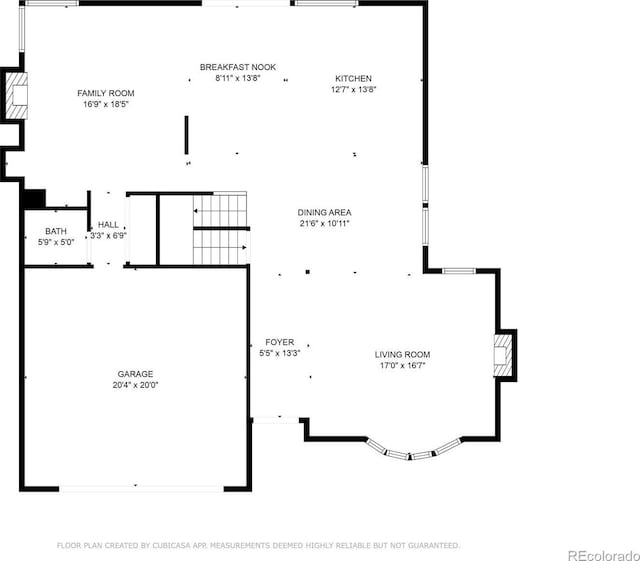 7600 S Ulster Ct, Centennial, CO 80112 - floor plan / room layout