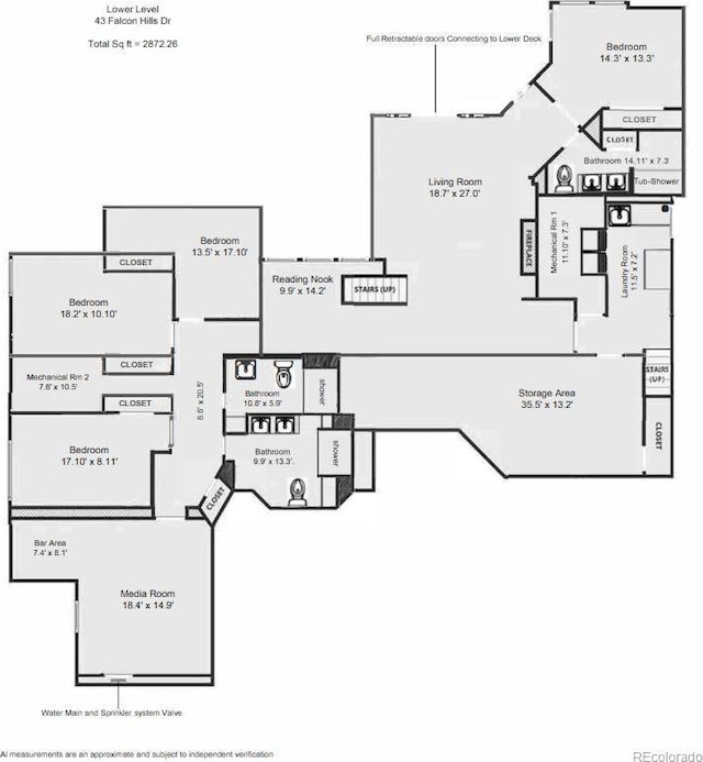 43 Falcon Hills Dr, Highlands Ranch, CO 80126 - floor plan