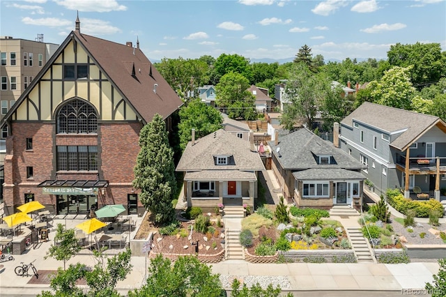 3259 Lowell Blvd, Denver, CO 80211 - aerial perspective of suburban area