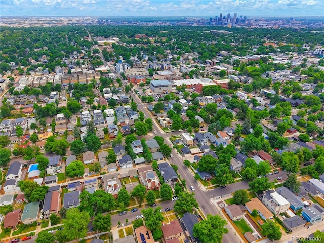 4414 Wolff St, Denver, CO 80212 - aerial overview of property's location featuring nearby suburban area