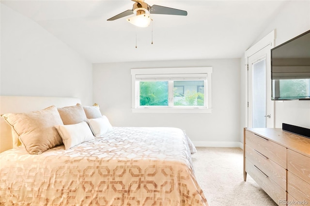 4414 Wolff St, Denver, CO 80212 - bedroom with multiple windows, light colored carpet, and ceiling fan