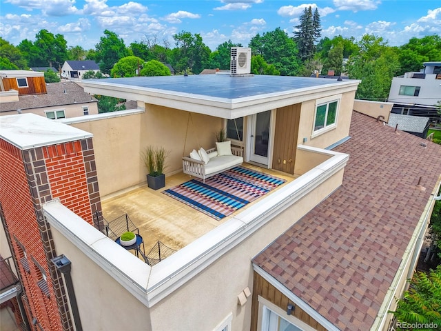 4414 Wolff St, Denver, CO 80212 - rear view of property with a balcony and stucco siding