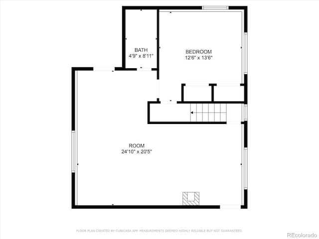 689 S Pine Dr, Bailey, CO 80421 - view of property floor plan