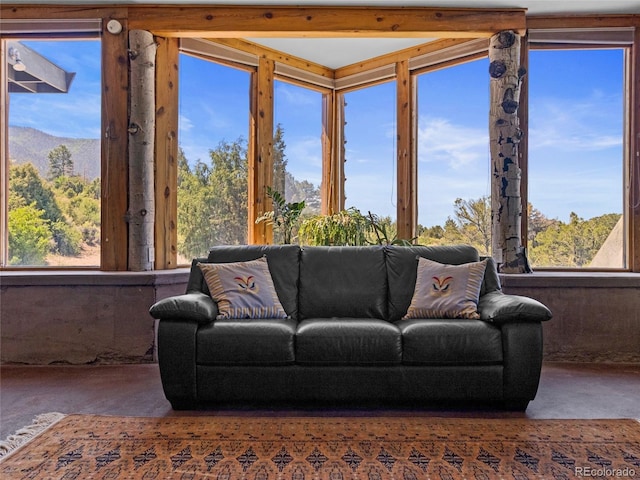551 Panorama Way, Crestone, CO 81131 - living room featuring carpet flooring