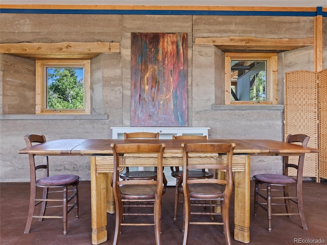 551 Panorama Way, Crestone, CO 81131 - bar area featuring concrete flooring