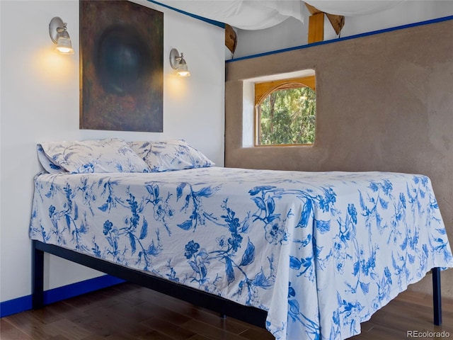 551 Panorama Way, Crestone, CO 81131 - bedroom featuring wood finished floors