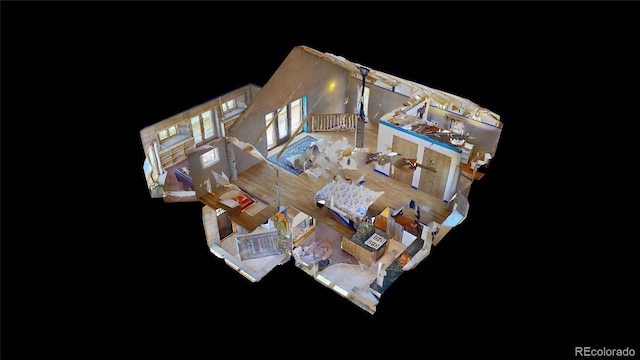 551 Panorama Way, Crestone, CO 81131 - view of home floor plan
