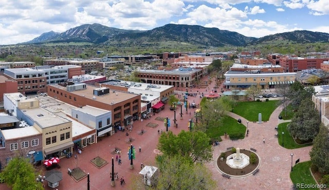 827 Maxwell Ave Unit H, Boulder, CO 80304 - bird's eye view of a mountainous background