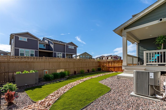 17825 Gallup St, Broomfield, CO 80023 - view of yard featuring cooling unit and a residential view