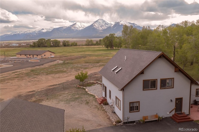 426 S San Juan Ave, Buena Vista, CO 81211 - view from above of property with mountains