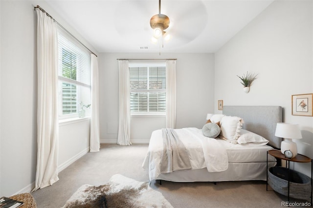 3320 Yukon Ct, Wheat Ridge, CO 80033 - bedroom with carpet flooring, baseboards, and a ceiling fan