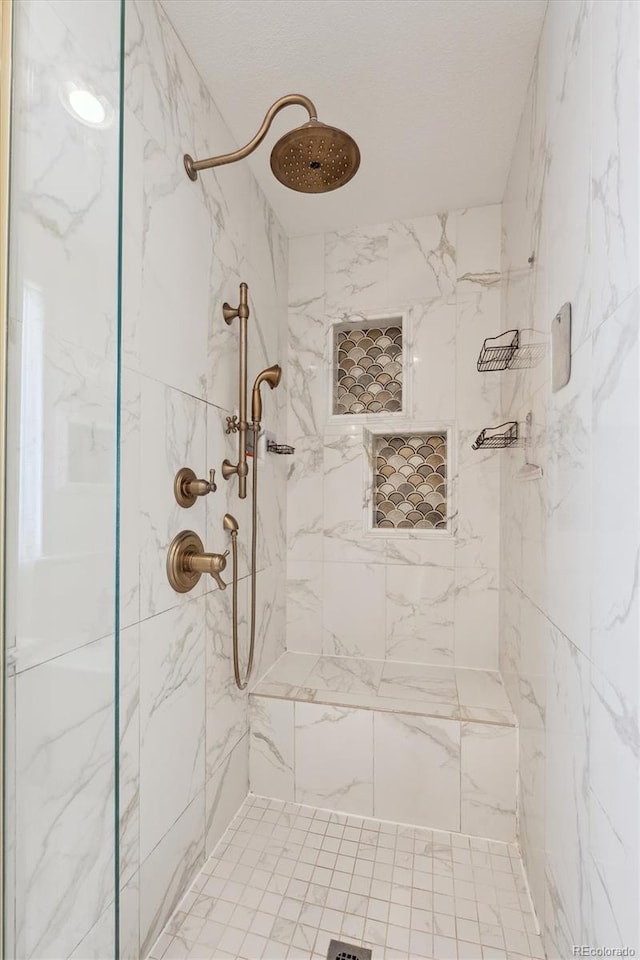 13818 Krameria St, Thornton, CO 80602 - bathroom featuring a tile shower