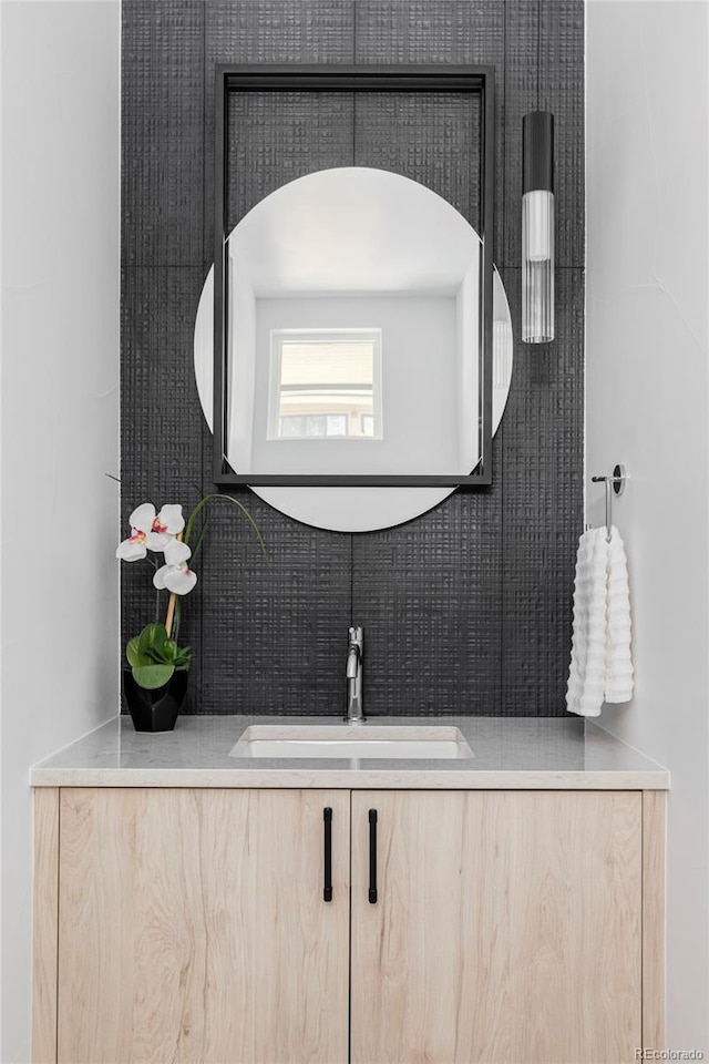 bathroom with a sink