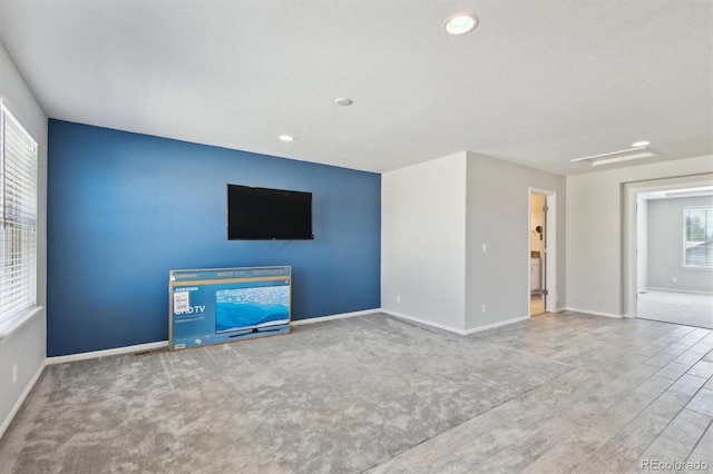 view of unfurnished living room