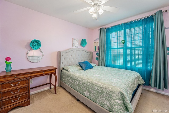 5224 Snow Goose St, Brighton, CO 80601 - carpeted bedroom with a ceiling fan and baseboards