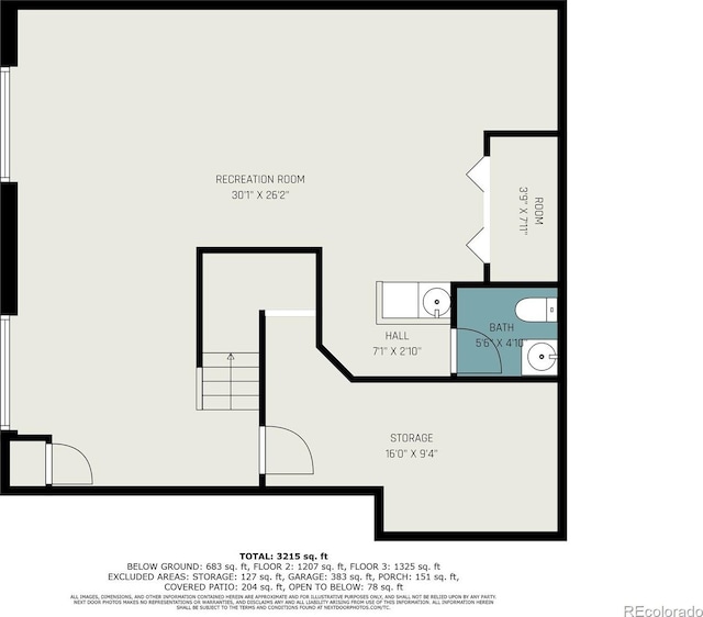 5224 Snow Goose St, Brighton, CO 80601 - floor plan