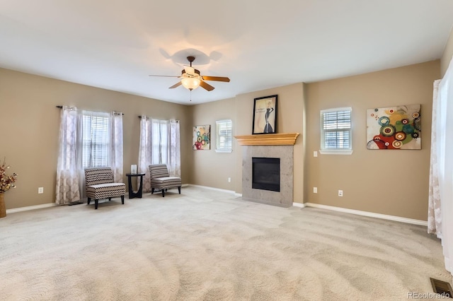 511 Noel Ave, Longmont, CO 80501 - living area featuring healthy amount of natural light and carpet