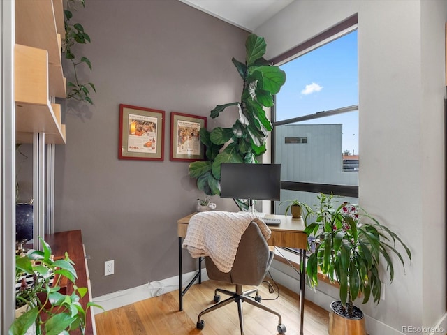 1880 W 32nd Ave, Denver, CO 80211 - office space featuring wood finished floors and baseboards